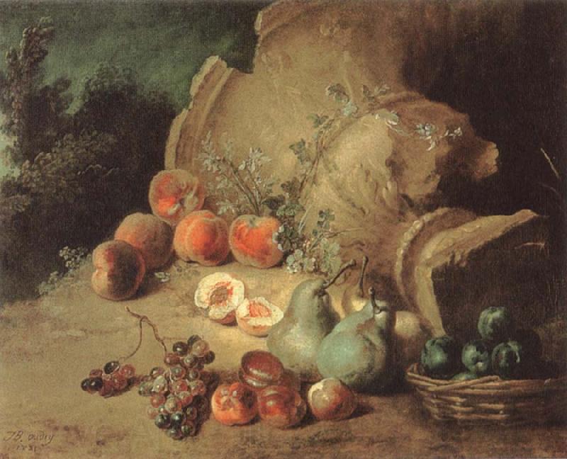 Jean Baptiste Oudry Still Life with Fruit Spain oil painting art